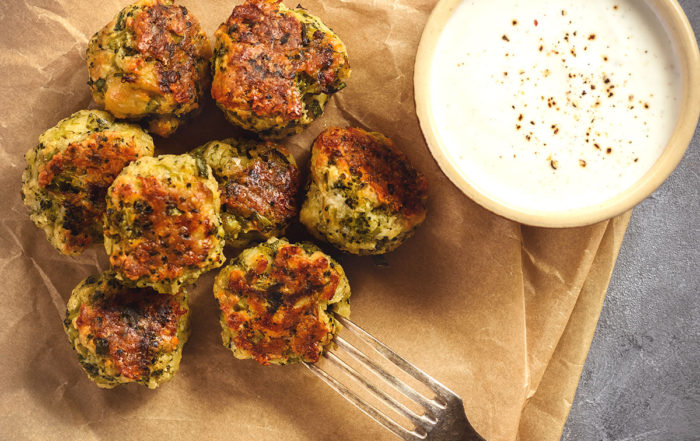 polpette filanti di broccoli