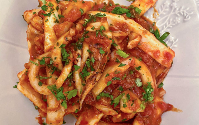 Italian stewed Calamari