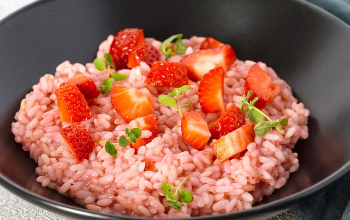 Risotto alle fragole