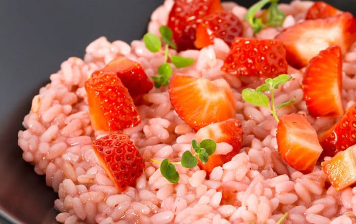strawberry risotto recipe