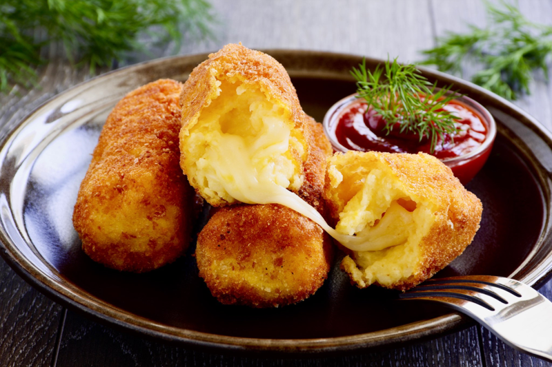 Italian Cheesy Potato Croquettes Recipe Vittoria Caterina Giachi
