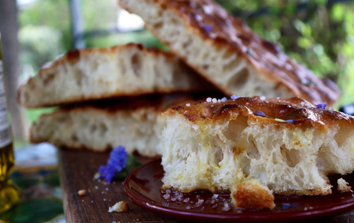 Focaccia croccante