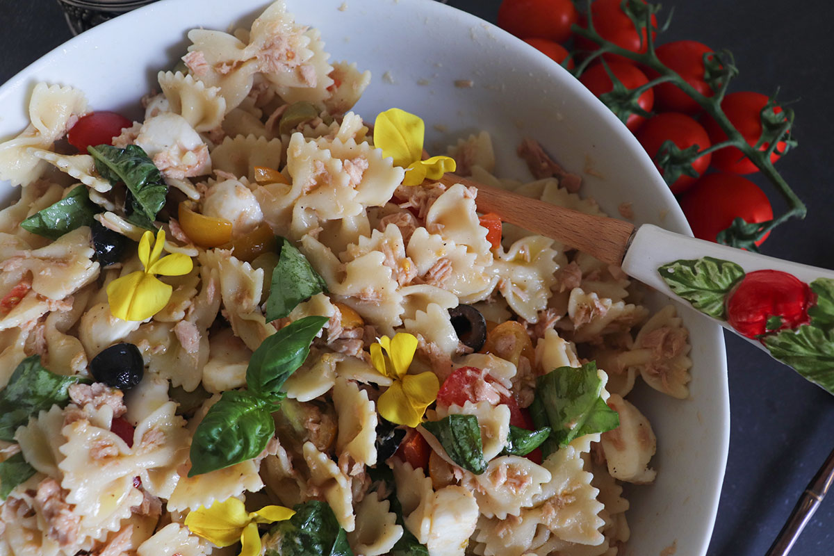 Italian pasta salad recipe - Italian food lovers - Vittoria Caterina Giachi